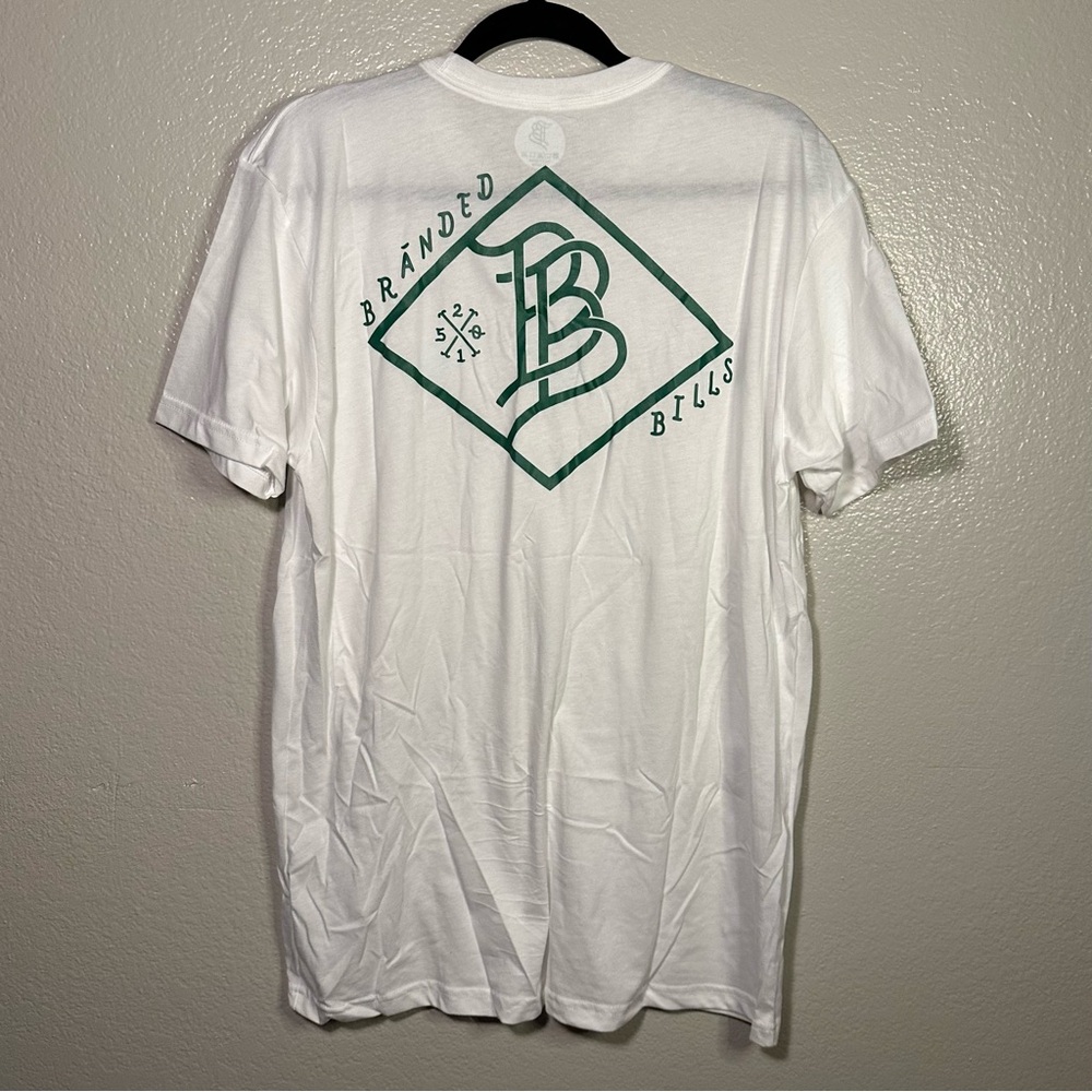 Branded Bills BB Logo T-Shirt in White